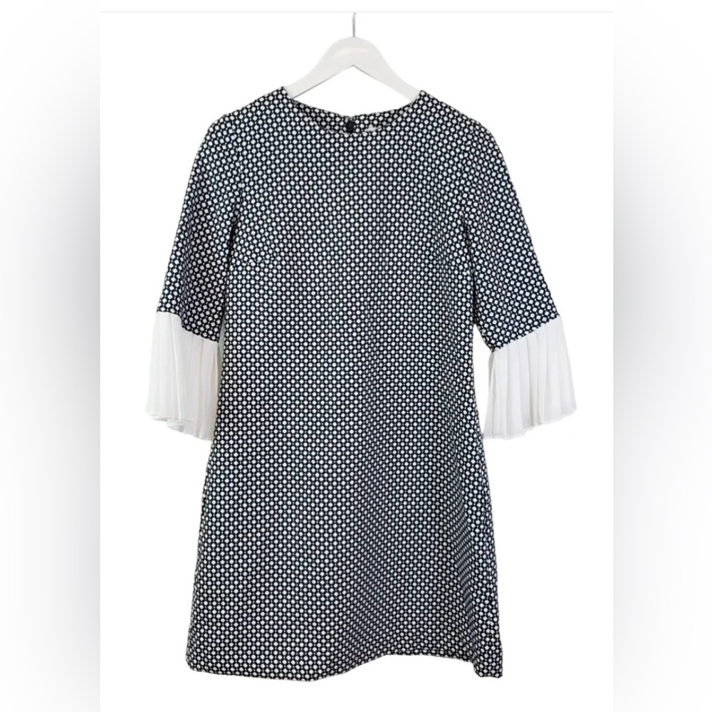 New York & Company Diamond Pattern Shift Dress Size Small